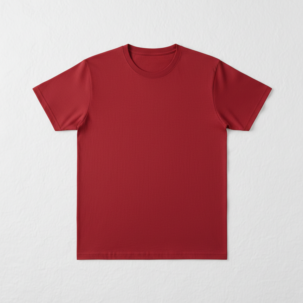 Playera roja unisex